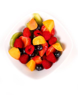 Yaz. Lezzetli meyveler masada.