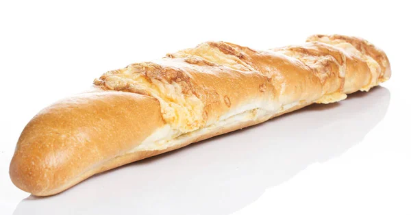 Bakery Delicious Bread White Background — Stock Photo, Image