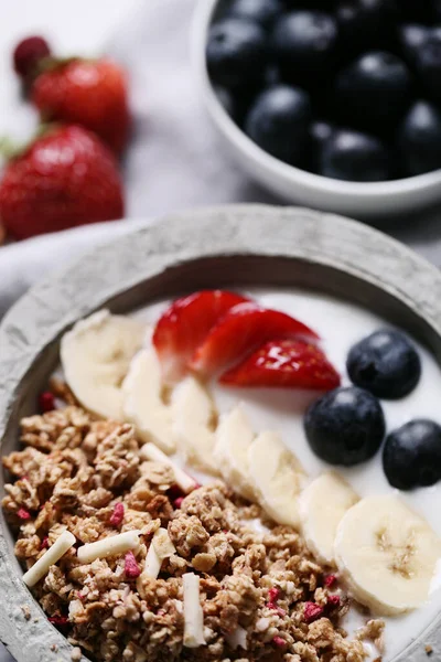 Granola. Masada nefis bir kahvaltı.