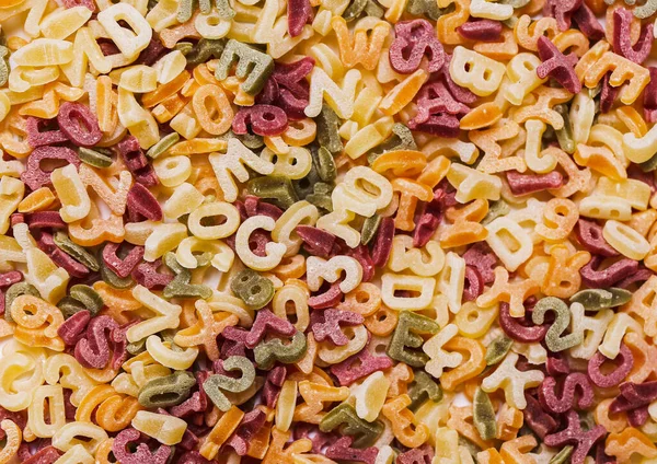 Comida Nutrición Deliciosas Cartas Pasta — Foto de Stock