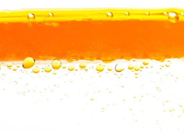 Olivenöl Einem Glas Wasser — Stockfoto