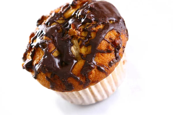 Cupcake Con Cioccolato Grattugiato — Foto Stock