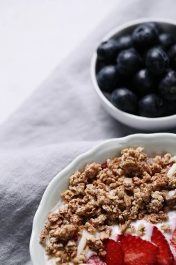 Granola. Masada nefis bir kahvaltı.