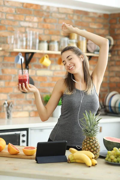 Cook Vlogger Kitchen — Stock Photo, Image