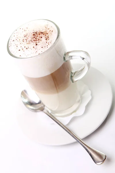 Kopje Koffie Latte — Stockfoto