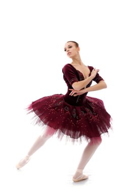 Muhteşem balerin iş başında.