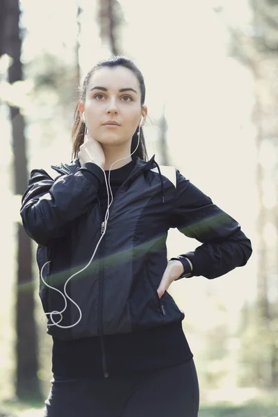 Deportes Aire Libre Ejercicio Bosque —  Fotos de Stock