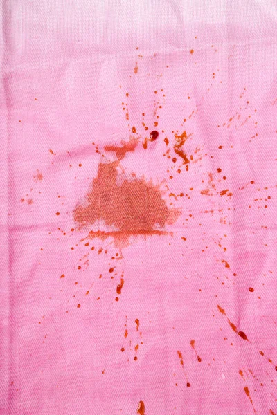 Peçetedeki kahve lekeleri.