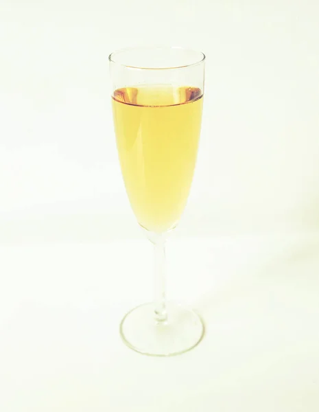 Glas Champagne Tafel — Stockfoto