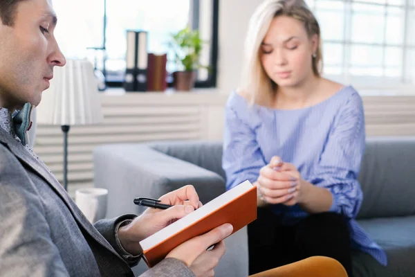 Sessie Met Een Psycholoog — Stockfoto