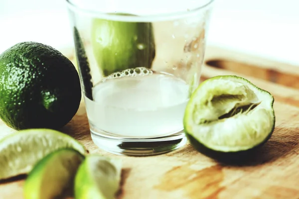 Citrus Juicy Lime Board — Stock Photo, Image