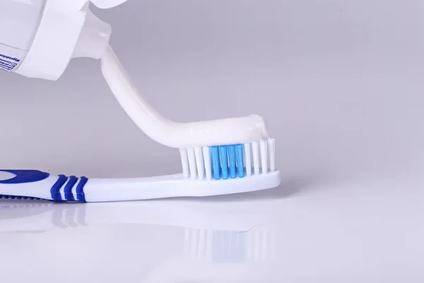 Healthcare Toothbrush White Background — Stock Photo, Image