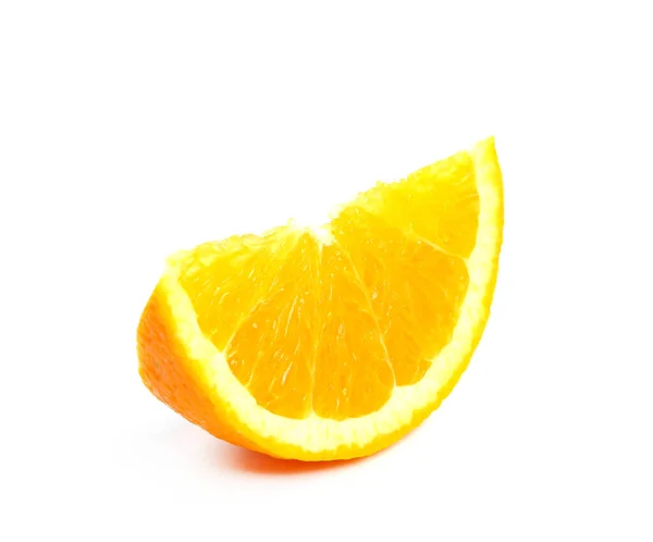Pomeranč Bílém Pozadí — Stock fotografie