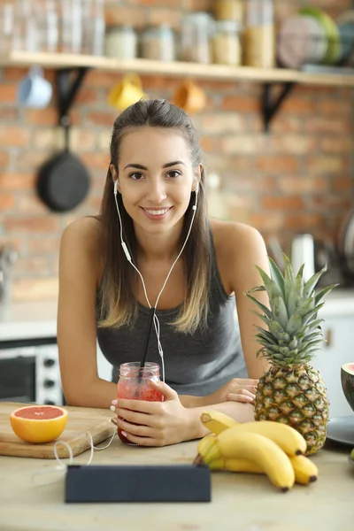 Cook Vlogger Kitchen — Stock Photo, Image