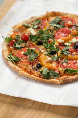 Masada nefis bir pizza