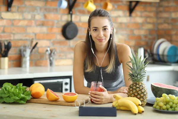 Cook Vlogger Kitchen — Stock Photo, Image