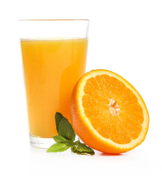 Orange Juice Table — Stock Photo, Image