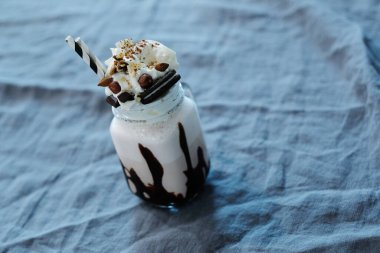 Masada nefis bir milkshake