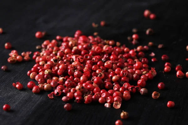 Dried Red Peppercorn Table — Stock Photo, Image