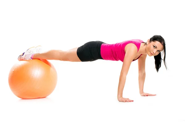 Hermoso Equilibrio Morena Pelota —  Fotos de Stock