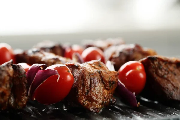 Barbacoa Comida Deliciosa Carne Frita —  Fotos de Stock