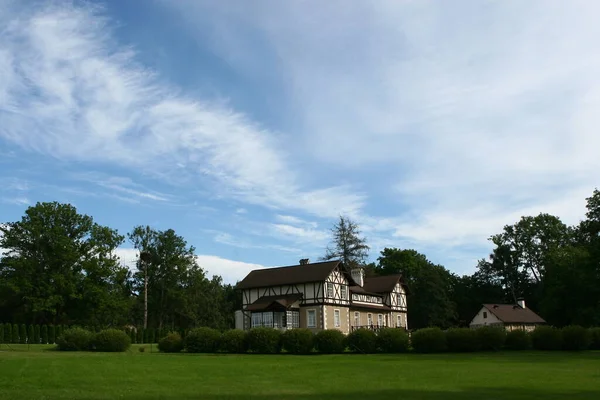 Big Beautiful Summer House Village — Stock Photo, Image