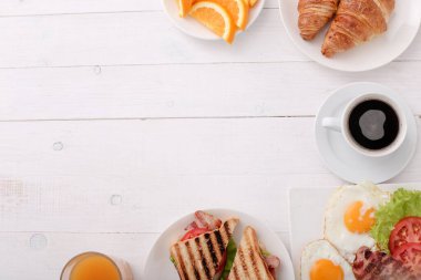 Masada nefis bir kahvaltı.