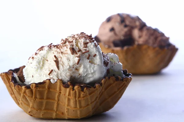 Ice Cream Desert — Stock Photo, Image