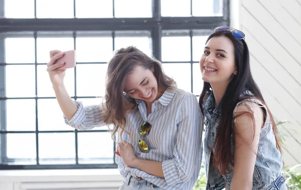 Mulheres Amizade Melhores Amigos Para Sempre — Fotografia de Stock