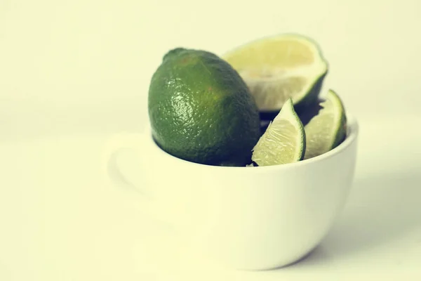 Citrus Juicy Lime Cup — Stock Photo, Image