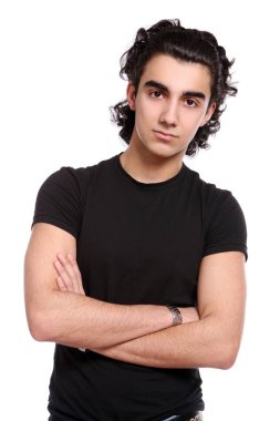 genç ve çekici Latin çocuk