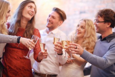 Yakın arkadaş grubunda Noel kutlaması