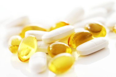 Makro hapları beyaz arka plan üzerinde