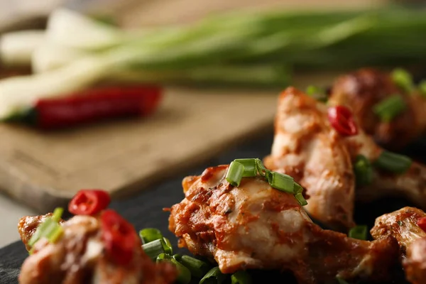 Food Cooking Fried Chicken Legs — Stock Photo, Image