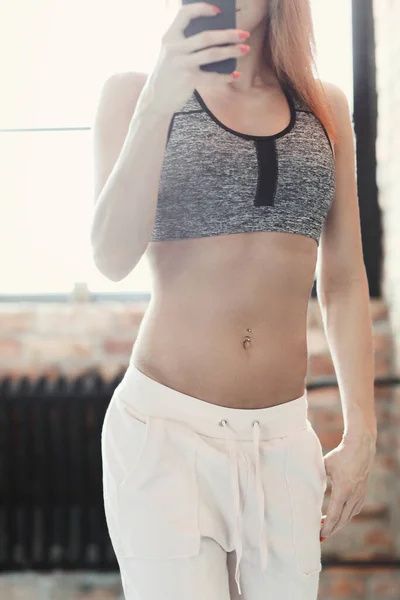 Fitness Workout Woman Gym — Stock Photo, Image