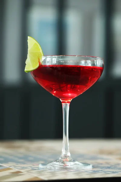 Bar Cocktail Drink Table — Stock Photo, Image