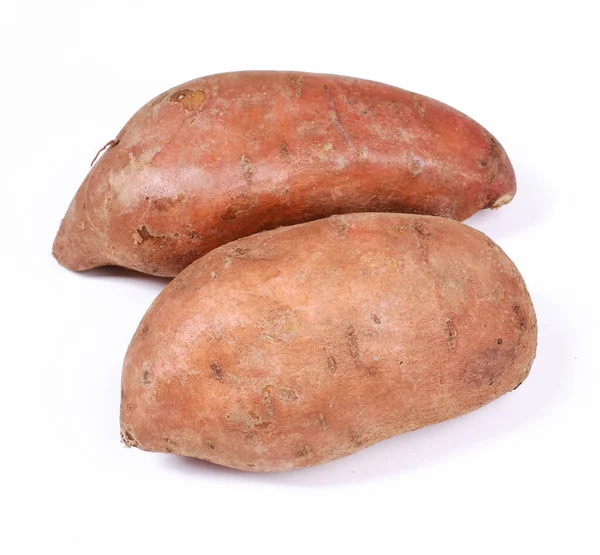 Sweet Potato White Background — Stock Photo, Image