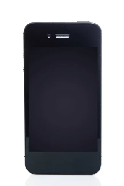 Technologie Smartphone Sur Fond Blanc — Photo