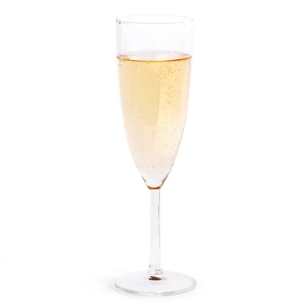 白を基調としたシャンパンのグラス — ストック写真