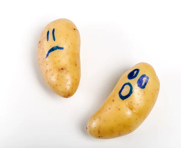 Masada Komik Suratlı Patates — Stok fotoğraf
