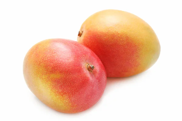 Cibo Delizioso Mango Sfondo Bianco — Foto Stock