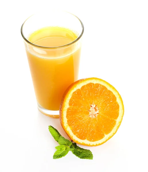 Orange Juice Table — Stock Photo, Image