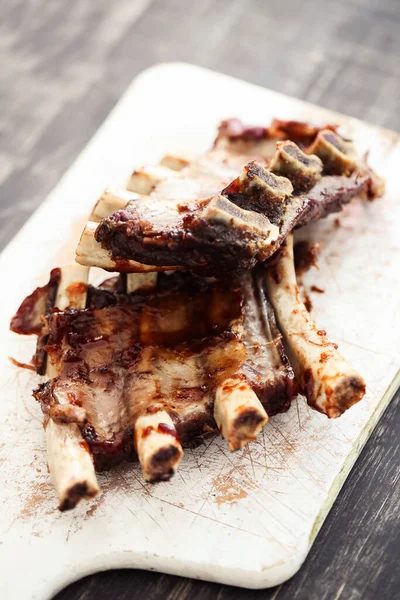 Food Cuisine Crispy Deep Fried Ribs — Stock Photo, Image