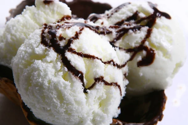 아이스크림을 가까이 — 스톡 사진