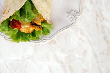 Masadaki lezzetli tortilla