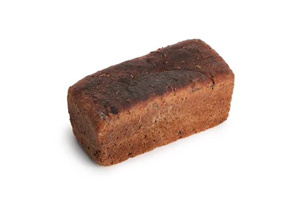 Хлебный Хлеб Белом Фоне — стоковое фото