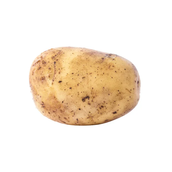 Beyaz Arka Planda Patates — Stok fotoğraf