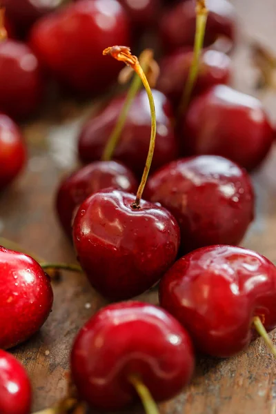 Food Berries Cherry Table — Stock Photo, Image