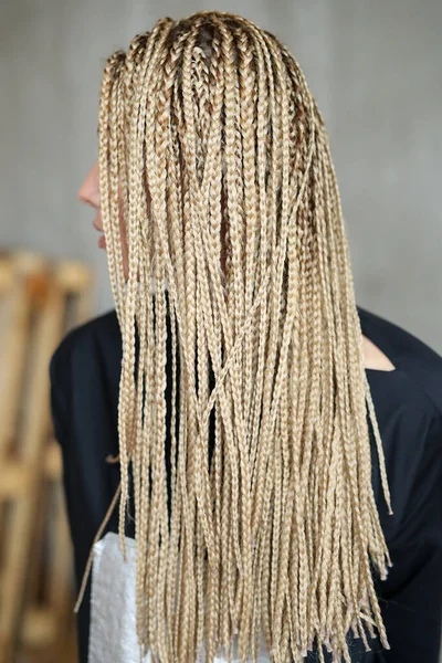 Hairstyle Fashion Woman Dreadlocks — Stock Photo, Image