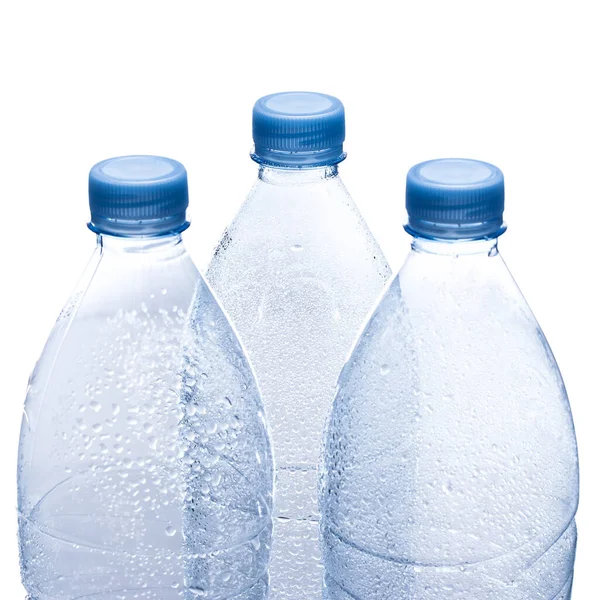 Empty Water Bottle White Background — Stock Photo, Image